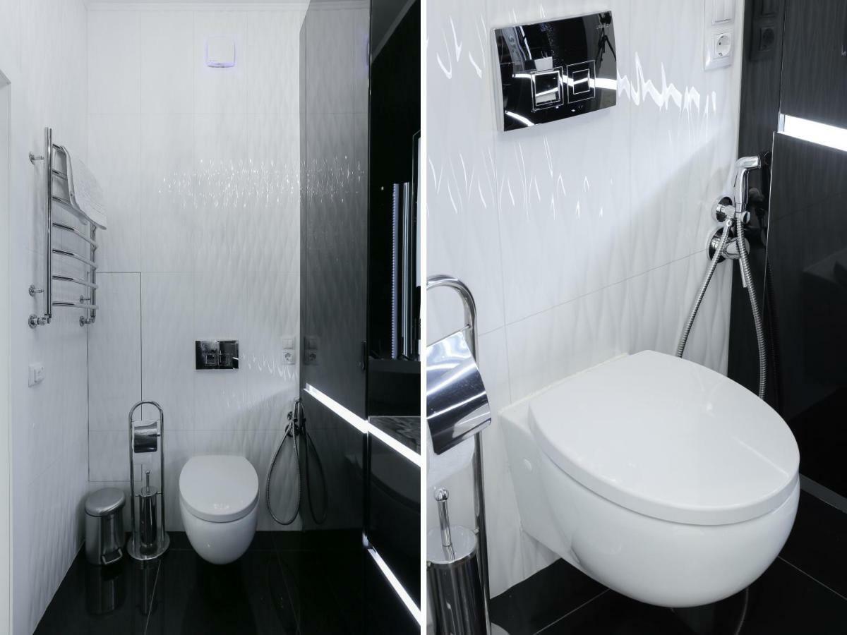 Black&White Apartment In Smart Plaza Kiev Eksteriør bilde