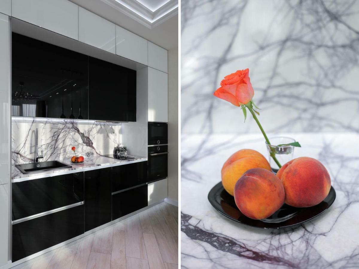 Black&White Apartment In Smart Plaza Kiev Eksteriør bilde